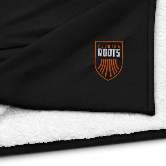 Roots Logo - Premium sherpa blanket