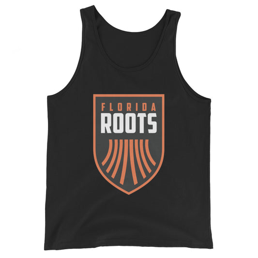 Roots Logo - Unisex Tank Top - Black or White