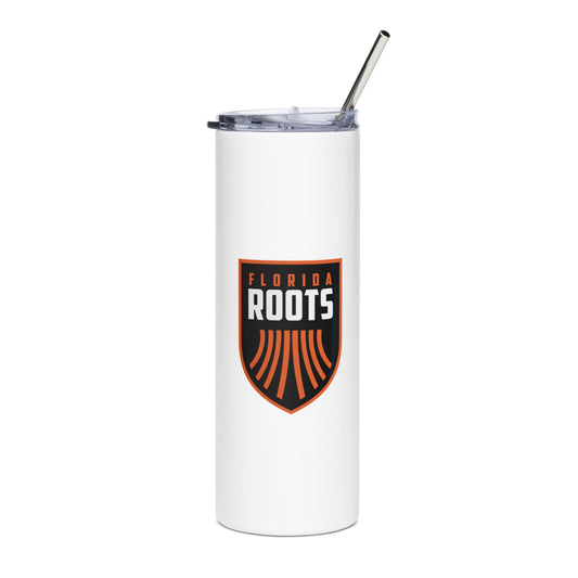Roots Logo - Stainless steel tumbler