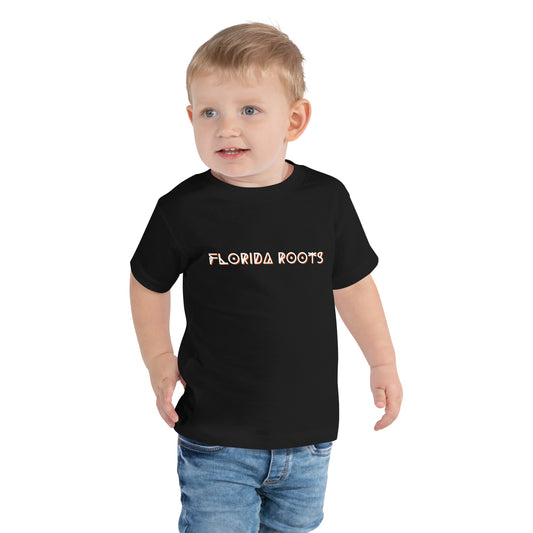 Florida Roots black - Toddler Short Sleeve Tee