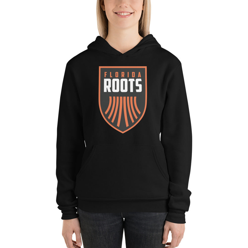 Roots Logo - Unisex Hoodie - Black or White