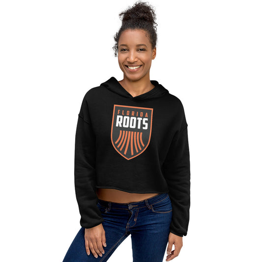 Roots Logo - Crop Hoodie