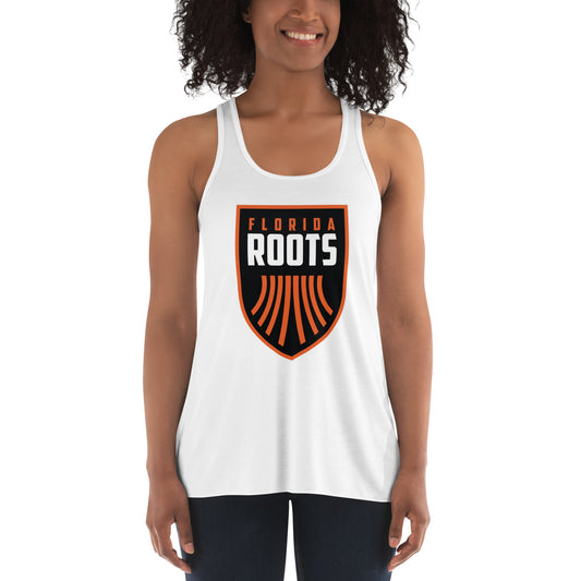 Roots Logo - Women's Flowy Racerback Tank