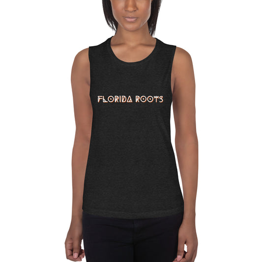 Florida Roots black - Ladies’ Muscle Tank